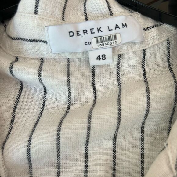 Derek Lam 10 Crosby Knot Waist Shirt Dress Size 48 XL - Picture 11 of 11